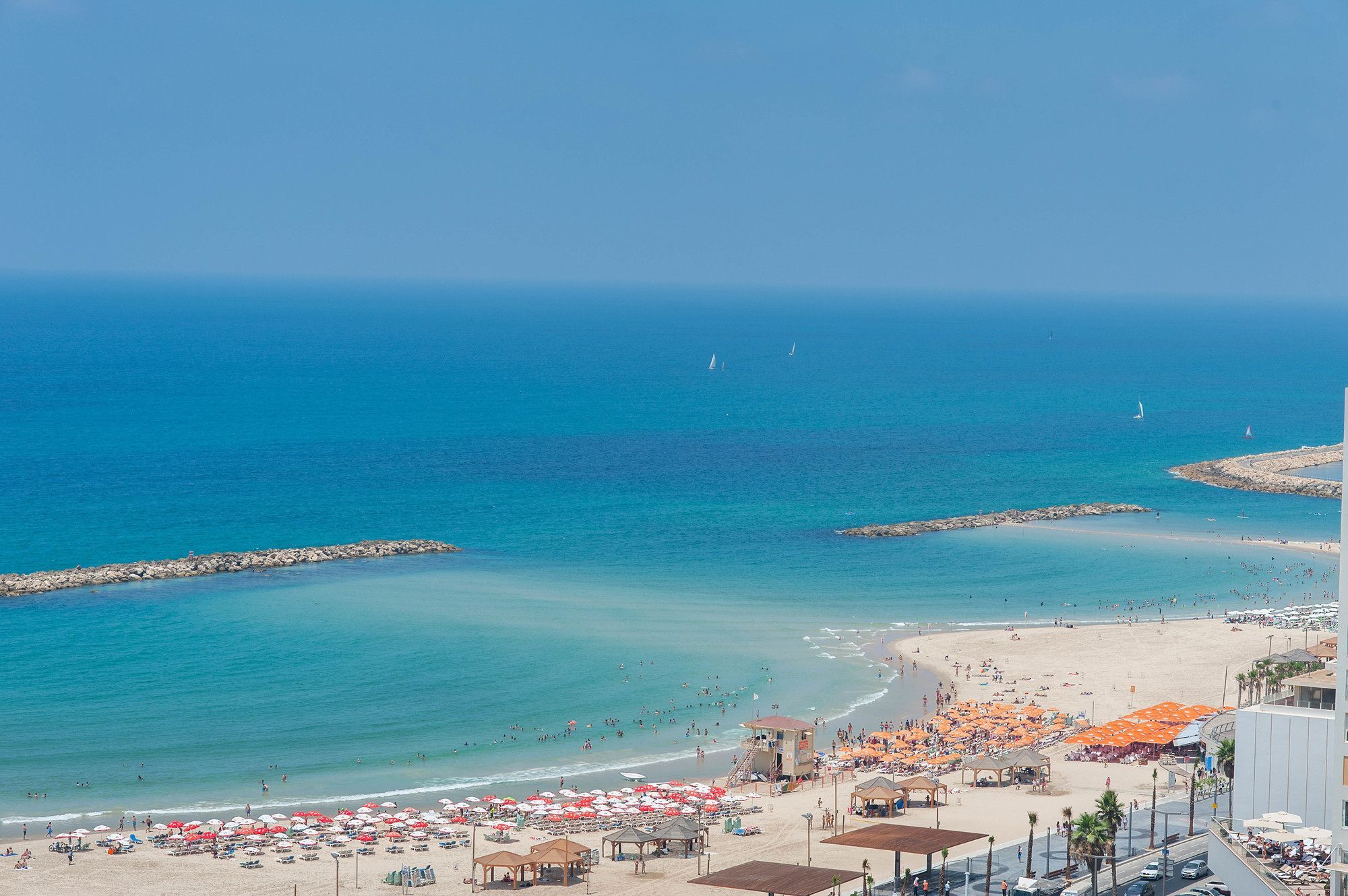 Excellent Beachfront Apt W/ Pool Access By Sea N' Rent Tel-Aviv Extérieur photo
